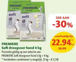 Maxi Zoo Premiere Soft droogvoer hond aanbieding