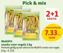 Maxi Zoo MultiFit snacks voor vogels aanbieding