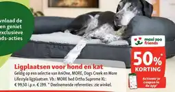 Maxi Zoo Ligplaatsen voor hond en kat aanbieding
