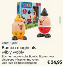 Multi bazar Bumba magimals wibly wobly aanbieding