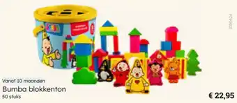 Multi bazar Bumba blokkenton aanbieding