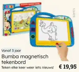 Multi bazar Bumba magnetisch tekenbord aanbieding