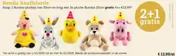 Multi bazar Bumba Knuffelactie aanbieding