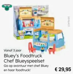 Multi bazar Bluey's Foodtruck Chef Blueyspeelset aanbieding