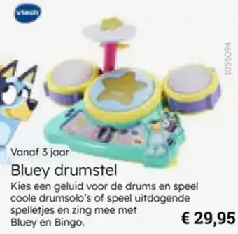 Multi bazar Bluey drumstel aanbieding