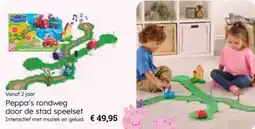 Multi bazar Peppa's rondweg door de stad speelset aanbieding