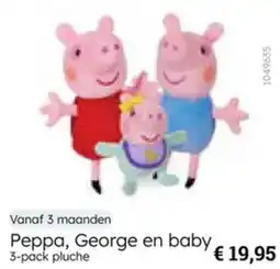 Multi bazar Peppa, George en baby aanbieding