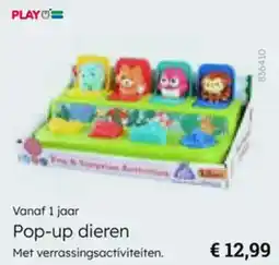 Multi bazar Pop-up dieren aanbieding