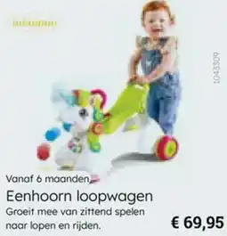 Multi bazar Eenhoorn loopwagen aanbieding