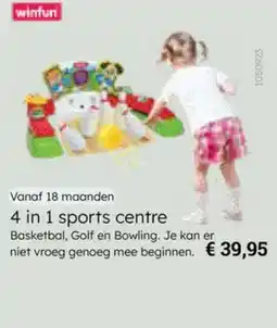 Multi bazar 4 in 1 sports centre aanbieding