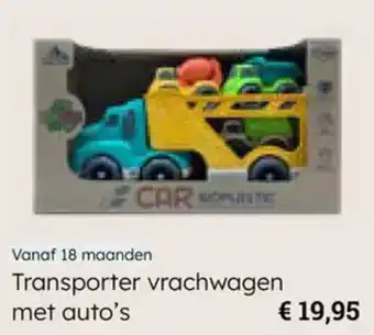 Multi bazar Transporter vrachwagen met auto's aanbieding