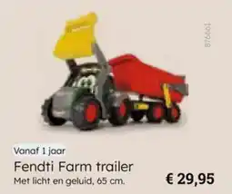Multi bazar Fendti Farm trailer aanbieding