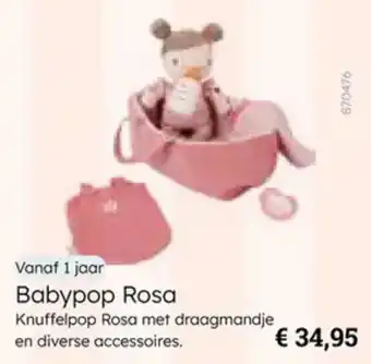 Multi bazar Babypop Rosa aanbieding