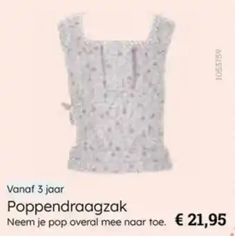 Multi bazar Poppendraagzak aanbieding