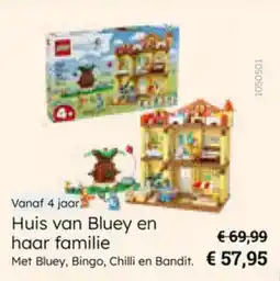 Multi bazar Huis van Bluey en haar familie aanbieding
