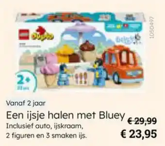Multi bazar Een ijsje halen met Bluey aanbieding