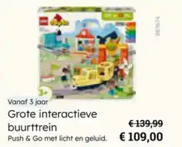 Multi bazar Grote interactieve buurttrein aanbieding