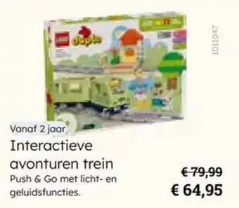 Multi bazar Interactieve avonturen trein aanbieding