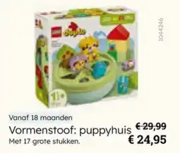 Multi bazar Vormenstoof: puppyhuis aanbieding