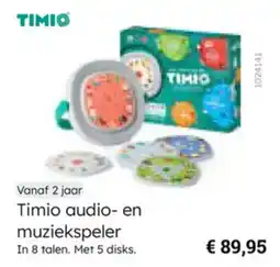 Multi bazar Timio audio en Muziekspeler aanbieding