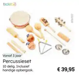 Multi bazar Vanaf 3 jaar Percussieset aanbieding