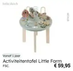 Multi bazar Activiteitentafel Little Farm aanbieding