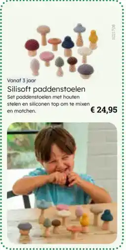 Multi bazar Silisoft paddenstoelen aanbieding