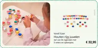 Multi bazar Houten rijg juwelen aanbieding