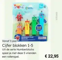 Multi bazar Cijfer blokken 1-5 aanbieding