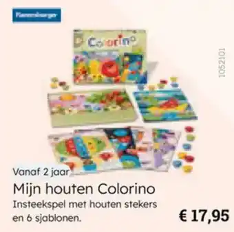 Multi bazar Mijn houten Colorino aanbieding