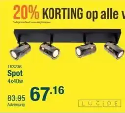 Cevo Lucide Spot aanbieding