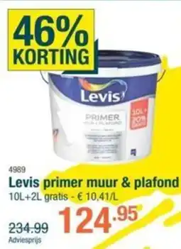 Cevo Levis Primer Muur & Plafond aanbieding