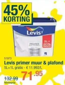 Cevo Levis Primer Muur & Plafond aanbieding