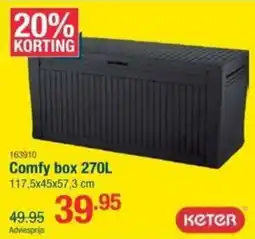 Cevo Keter Comfy Box aanbieding