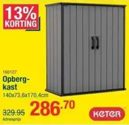 Cevo Keter Opbergkast aanbieding