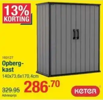 Cevo Keter Opbergkast aanbieding