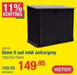 Cevo Keter Store It Out Midi aanbieding