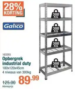 Cevo Galico Opbergrek Industrial Duty aanbieding