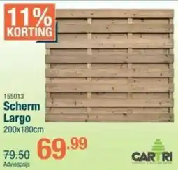 Cevo Cartri Scherm Largo aanbieding