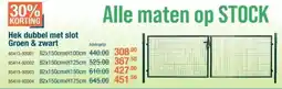 Cevo Hek dubbel met Slot aanbieding