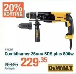 Cevo DeWalt Combihamer 26mm SDS plus aanbieding