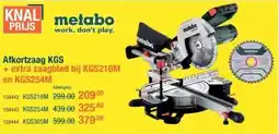 Cevo Metabo Afkortzaag KGS aanbieding