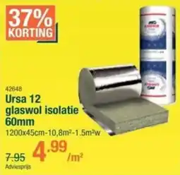 Cevo Ursa 12 Glaswol Isolatie 60 mm aanbieding