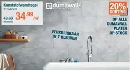 Cevo Dumawall Kunststofwandtegel aanbieding