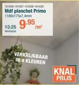 Cevo Mdf planchet Primo aanbieding
