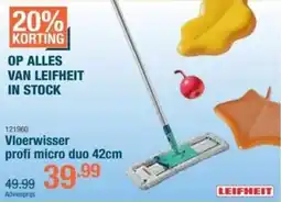 Cevo Leifheit Vloerwisser profi micro duo aanbieding