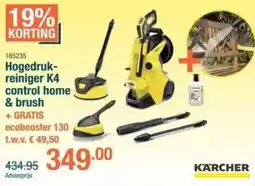 Cevo Kärcher Hogedrukreiniger K4 Control Home & Brush aanbieding