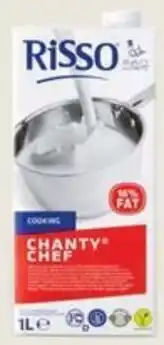 Hanos Risso Chanty Roomalternatief Chef Koken 16% aanbieding
