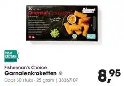 Hanos Fisherman's Choice Garnalenkroketten aanbieding