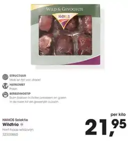 Hanos Hanos Selektie Wildtrio aanbieding